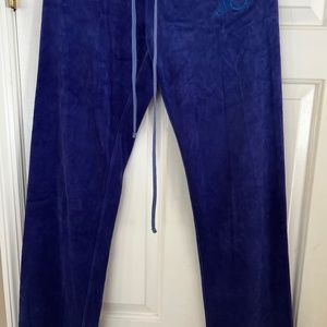 Velour pants